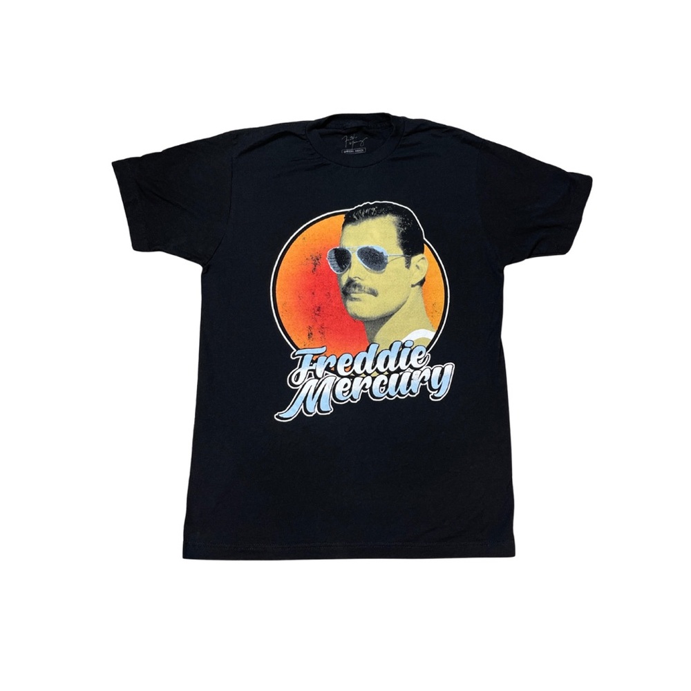 Black Freddie Mercury Graphic T-Shirt Women’s Medium